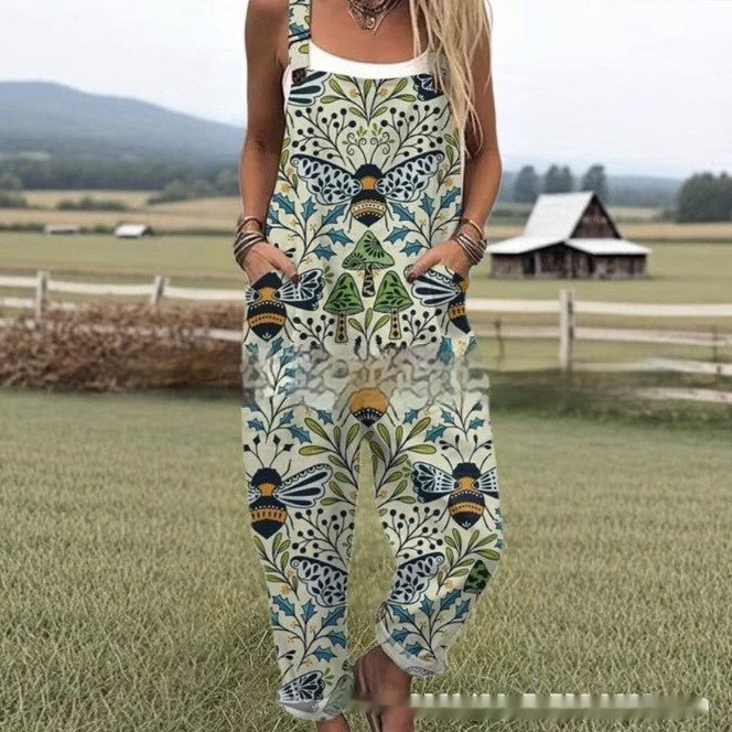 3D Overalls In Various Patterns and Colors