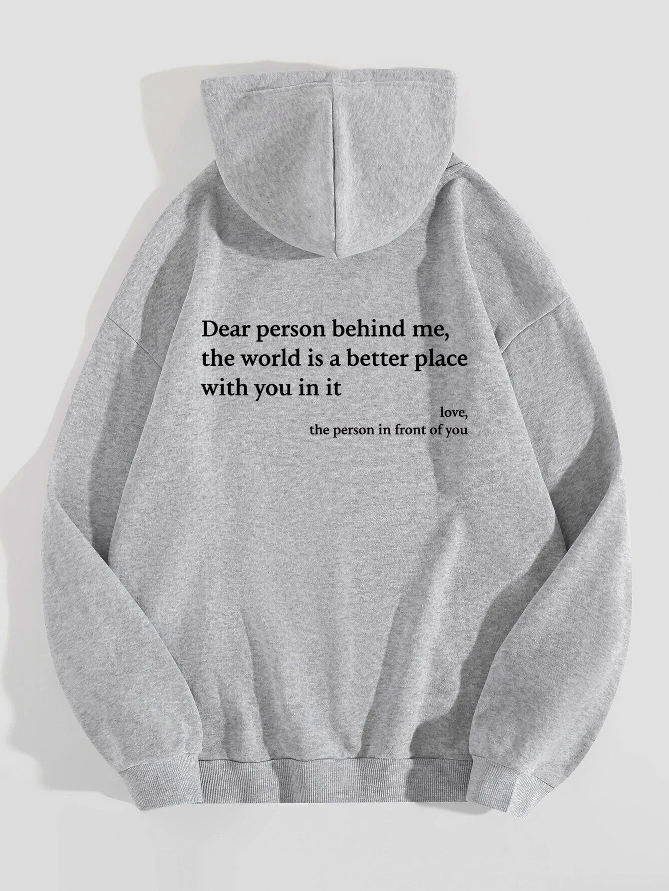Dear Person Behind Me -  Hoodies