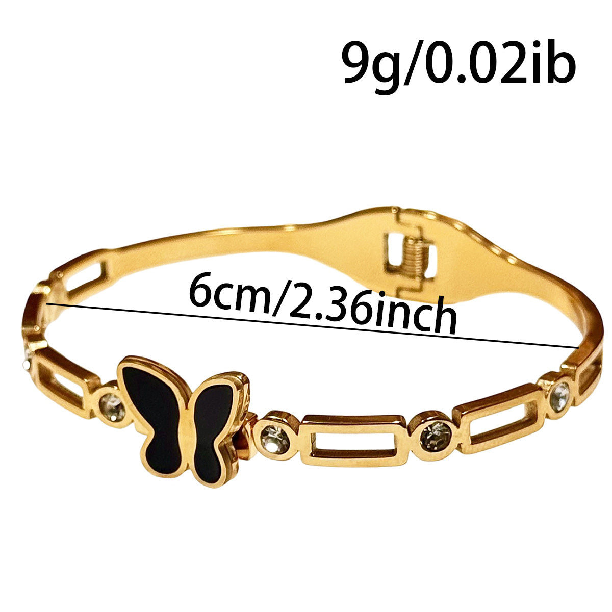 Gold Electroplated Pure Iron Cuff Bracelet