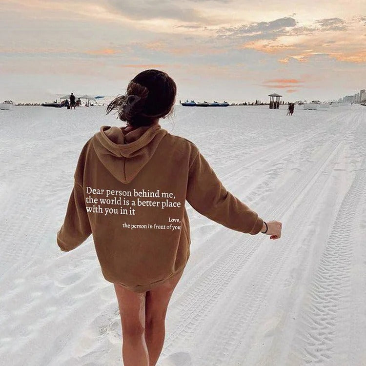 Dear Person Behind Me -  Hoodies