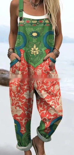 3D Overalls In Various Patterns and Colors