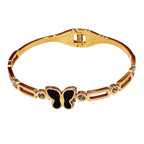 Gold Electroplated Pure Iron Cuff Bracelet