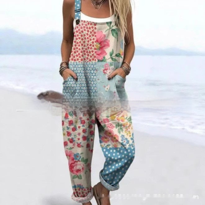3D Overalls In Various Patterns and Colors