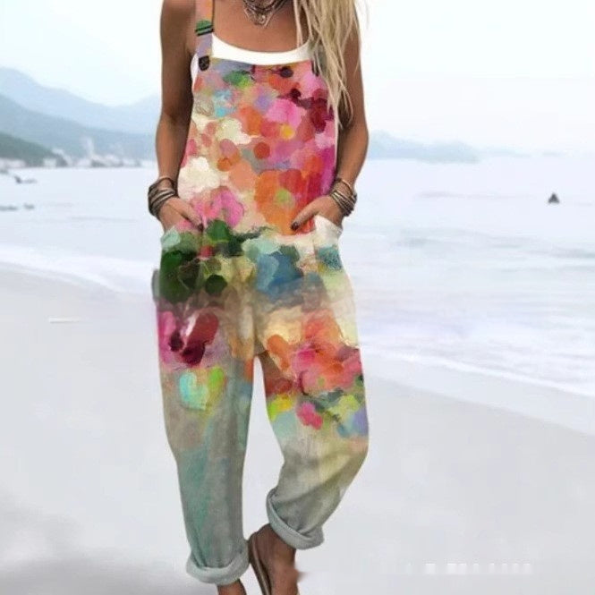 3D Overalls In Various Patterns and Colors
