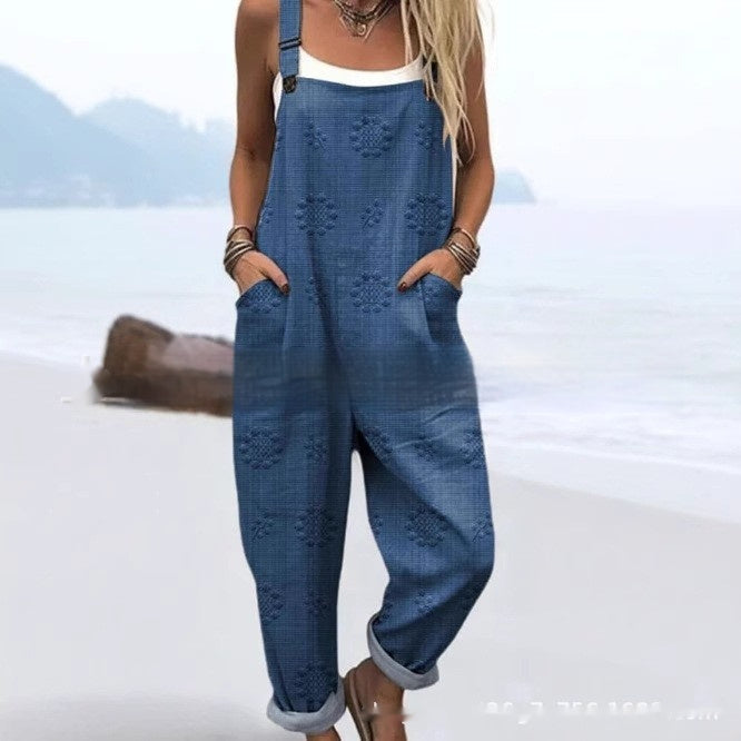 3D Overalls In Various Patterns and Colors