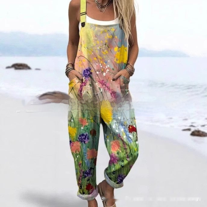 3D Overalls In Various Patterns and Colors