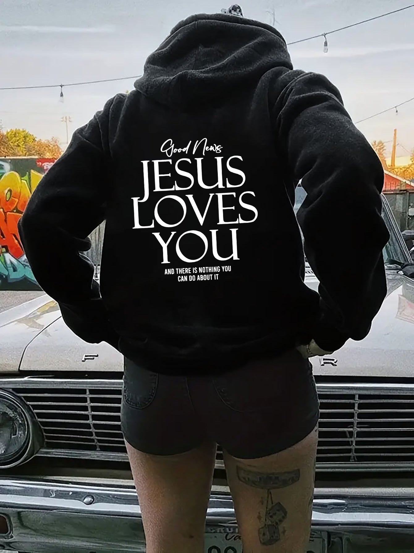 Dear Person Behind Me - Brushed Hoody