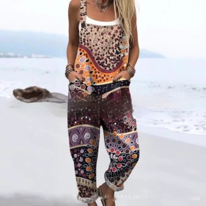 3D Overalls In Various Patterns and Colors