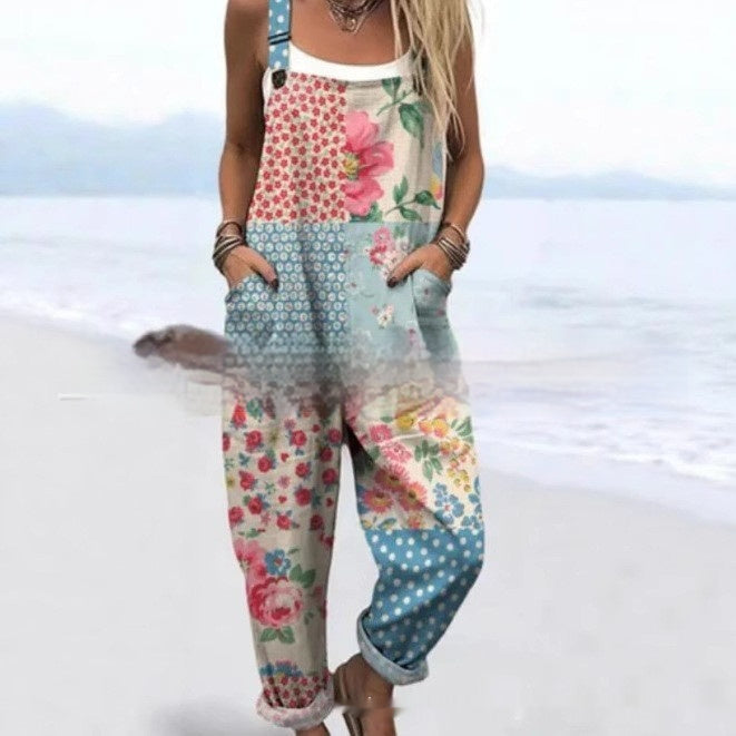 3D Overalls In Various Patterns and Colors
